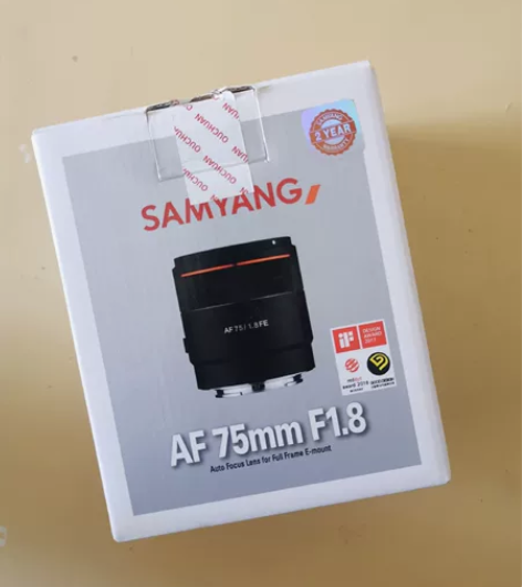 三阳75mm F1.8定焦镜头，使用不多，...