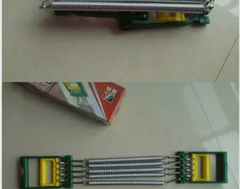 健身拉力器(全新处理)双林木柄拉力器：22...