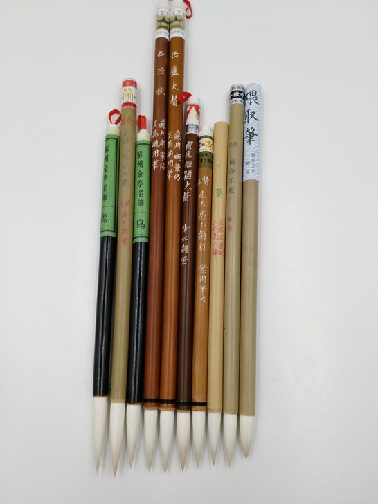 【苏州金亭湖笔厂】精品大楷中楷系列湖笔， ...