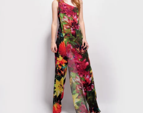 KZ356 绯闻女孩 复古印花 真丝 单肩...