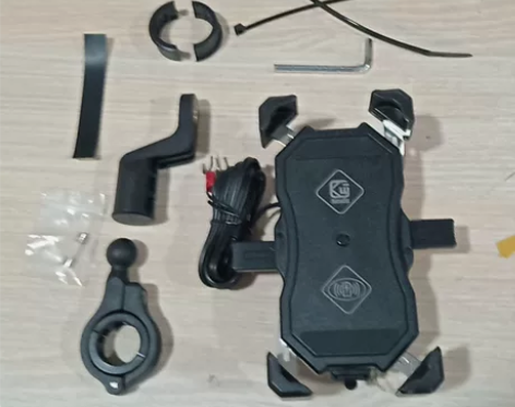 电动车摩托车手机支架无线USB充电手机导航...