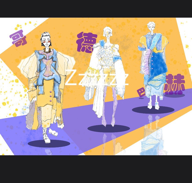 衣服 服装设计系列 带作品集 自己做的 可...