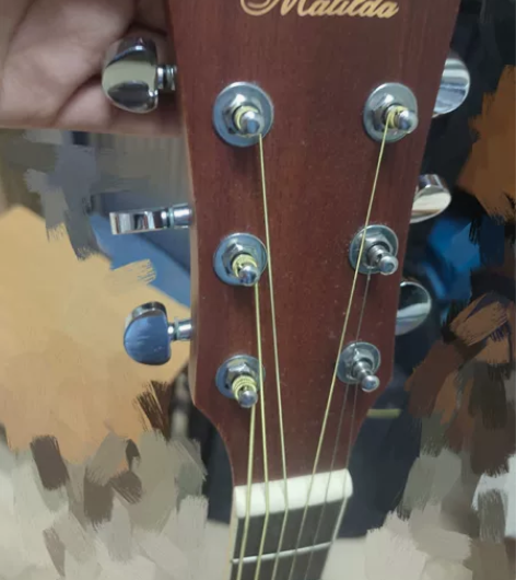 41寸吉他新手女生闲置 有一点点小磕碰。 ...