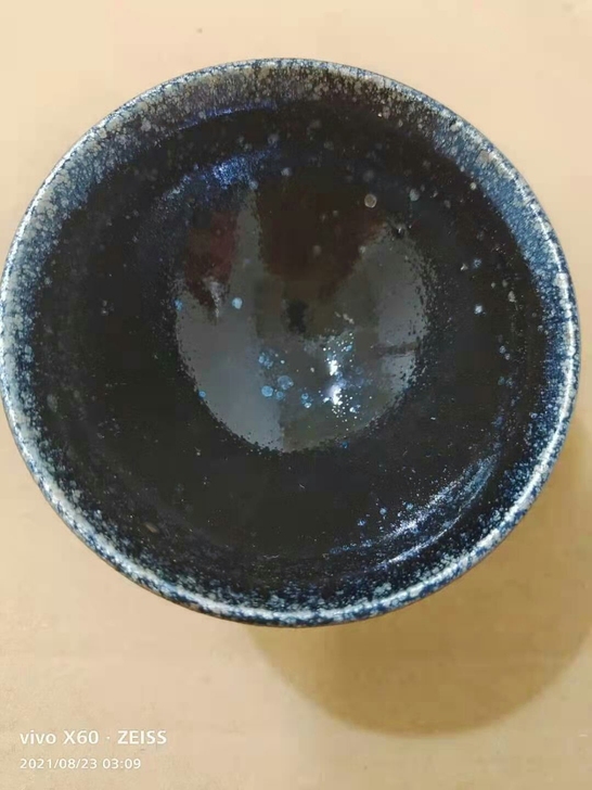 精品磨底作品，一体式通天龙窑作品，油润乌金...