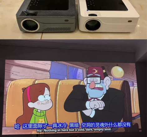 出三星v350投影仪商场民宿专用投影仪超高...