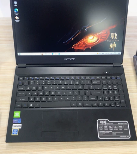 神舟战神k670t-g4a2  a壳有划痕...