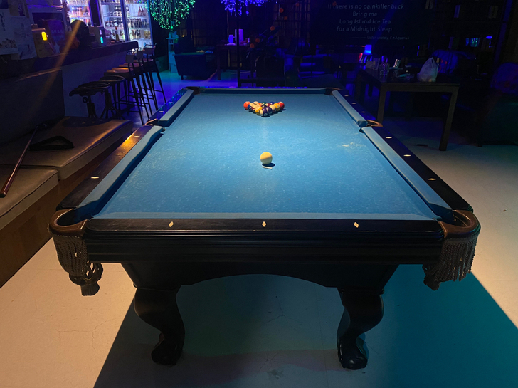 转让二手台球桌（长2.5米，宽1.5米）
