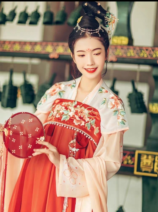 求购收个汉尚华莲时锦红色诃子