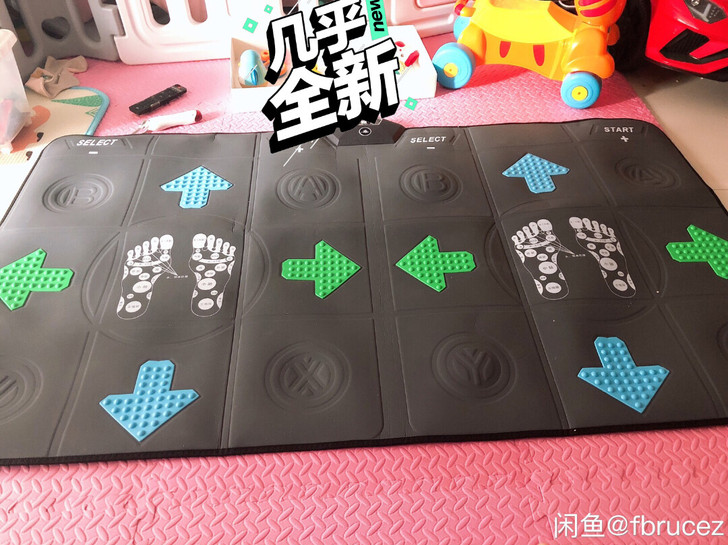 舞霸王体感游戏机（带双人位跳舞毯） 刚刚入...