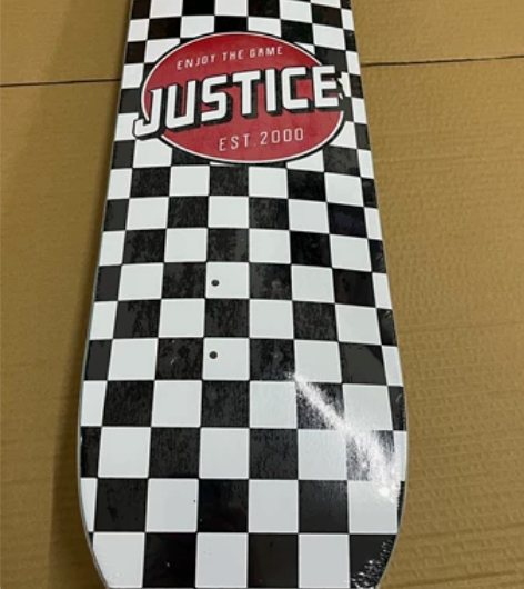 justice 滑板板面，尺寸8.0.送砂...