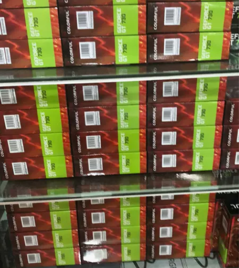 七彩虹730-2GD3标准卡，全新原装未拆...