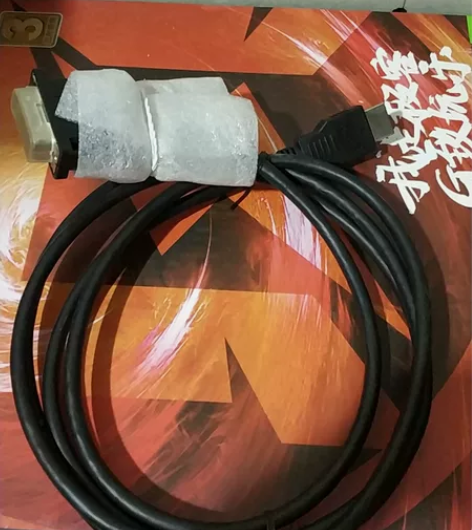 全新原装显示器配件线dvi转hdmi线全新...