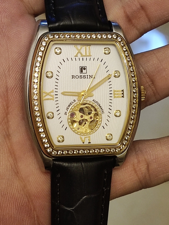 男士罗西尼机械表，原价3800，9.8新，...