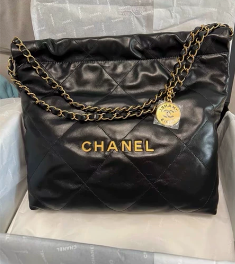 22bag 黑金小号 当时找代购加价买的 ...