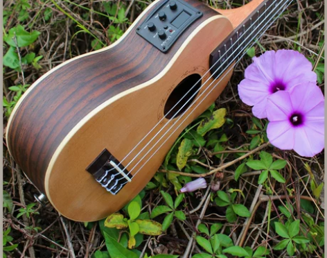 【包邮】21寸演奏级尤克里里红松单板 23...