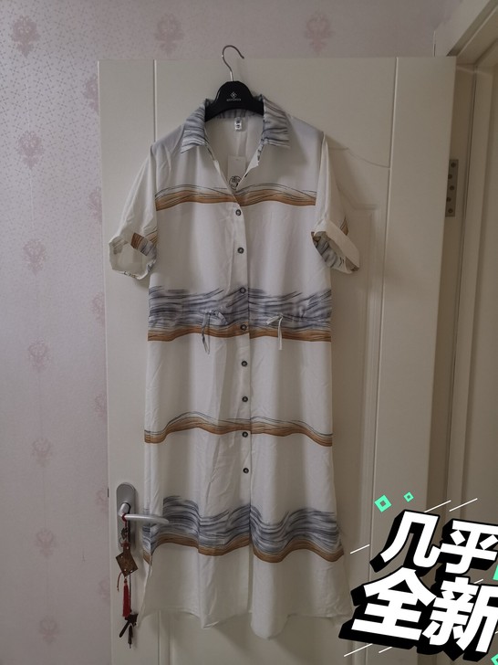 素色长裙，夏季凉衫