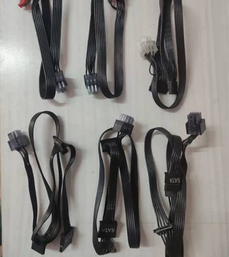 振华模组线,原装线材,九宫格插头的。 显卡...