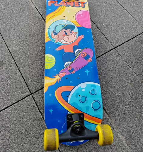 迪卡侬儿童滑板初学者专业板3岁以上6男童女...