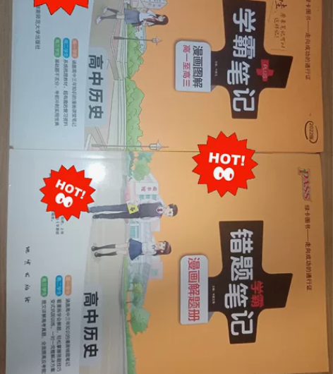 2022版 学霸笔记 漫画图解+解题册(共...