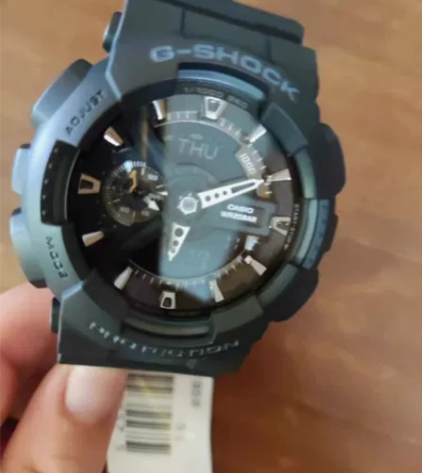 卡西欧黑武士限定手表，吊牌盒子都在，几乎全...