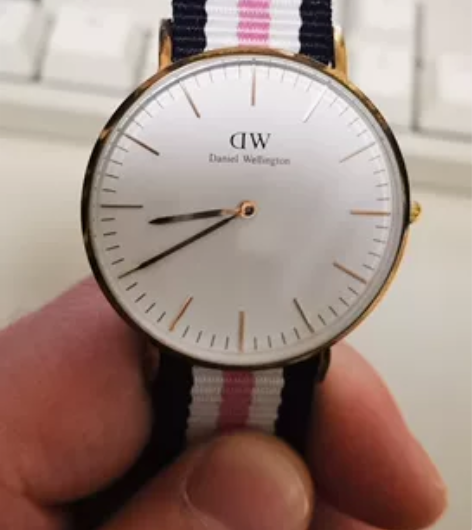 dw手表，几乎没带过，亚马逊海淘的 感兴趣...