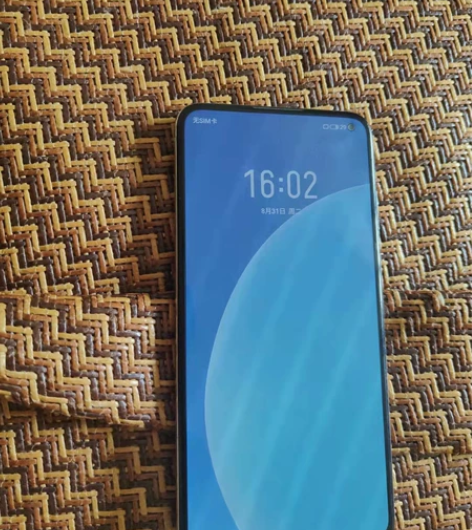 魅族17pro12+256天青色 换过原装...