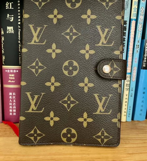 LV老花手帐本 笔记本 记事本 法国产的0...