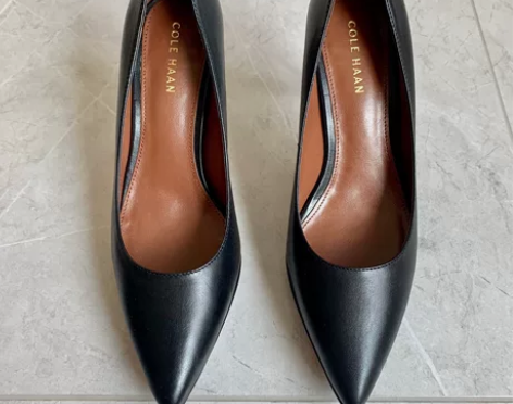 Cole Haan 细高跟鞋 尖头船鞋 气...