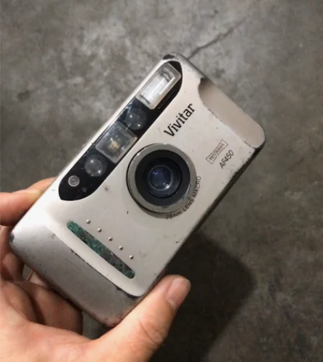 维达vivitar AF450复古胶片相机...