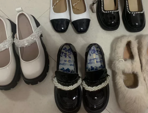 36码玛丽珍鞋单鞋 最近真的买了很多鞋子，...