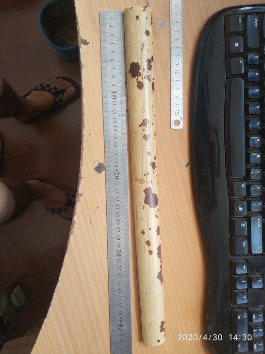 福建湘妃竹扇骨料