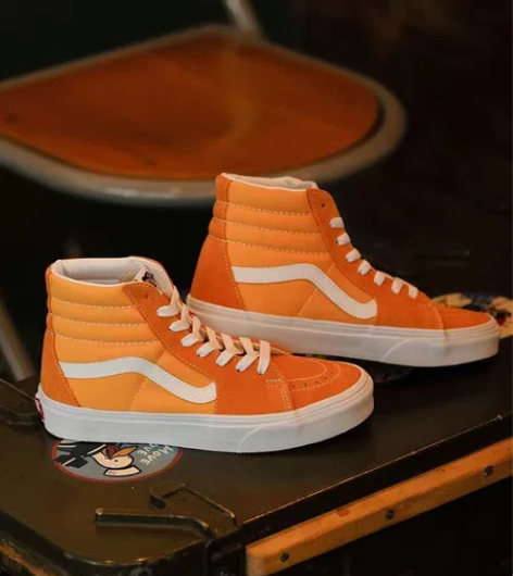vans sk8-hi橘子汽水 保真支持鉴定