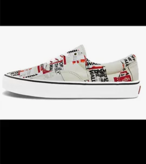 vans 35码 era 灰红 全新正品包...