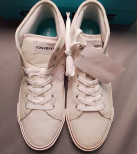 CONVERSE匡威 男 中帮帆布板鞋 ...