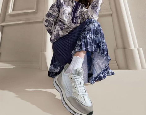 斐乐女鞋老爹鞋2022秋新款复古跑步鞋休闲鞋