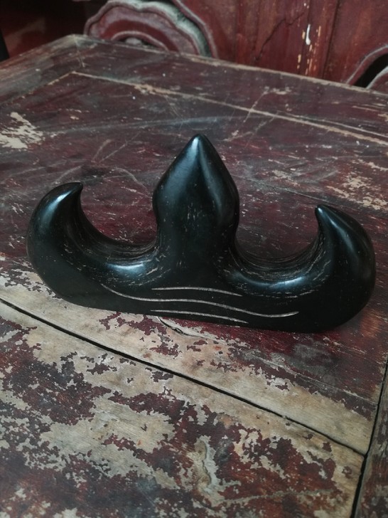 老玉石笔架文房四宝