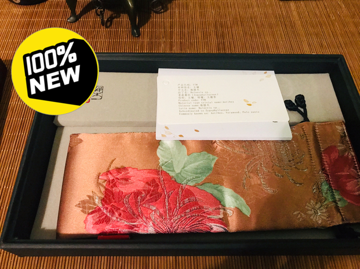 全新 谭木匠绿檀（玉檀）木梳