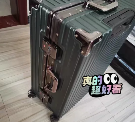 只有几个了升级铝框可以坐人的行李箱静音万向...