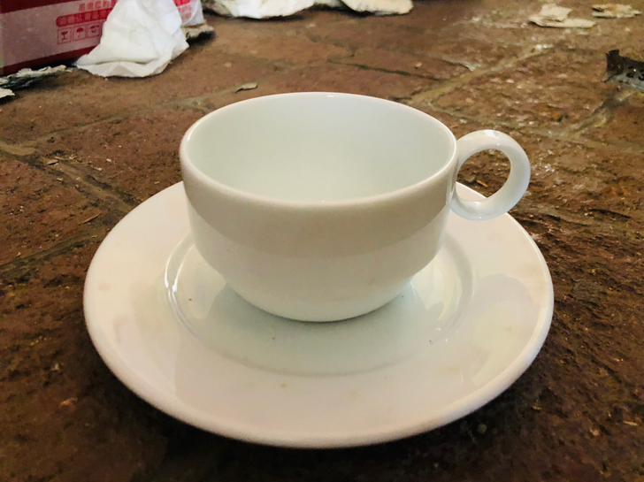 日本产 各种纯白 素色咖啡杯 单杯价格19...