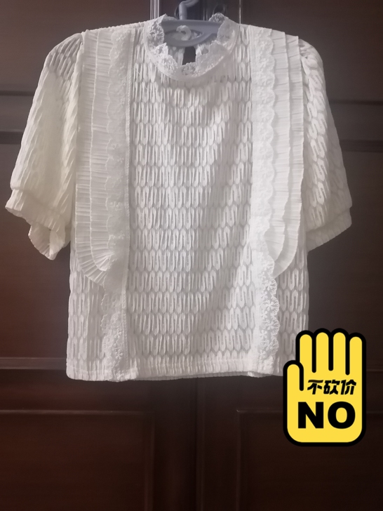 女新款蕾丝衫，雪纺衫，均码，基本全新，新款...