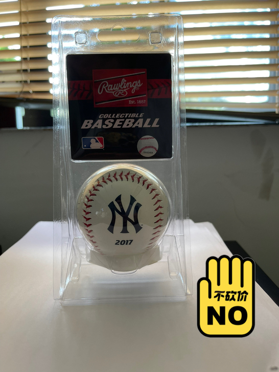 纽约洋基 棒球2017年 签名球 全新 棒...