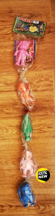 东映动画银猫嘜鬼太郎墓地行素色吊装胶公仔一...