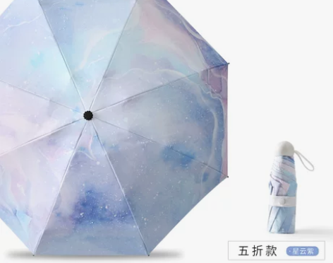 迷你ins超轻小太阳伞防晒防紫外线女遮阳伞...