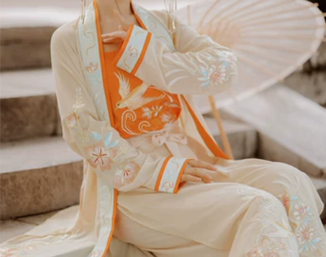 【狂欢价】艺缕【燕南归】汉服女原创宋制刺绣...