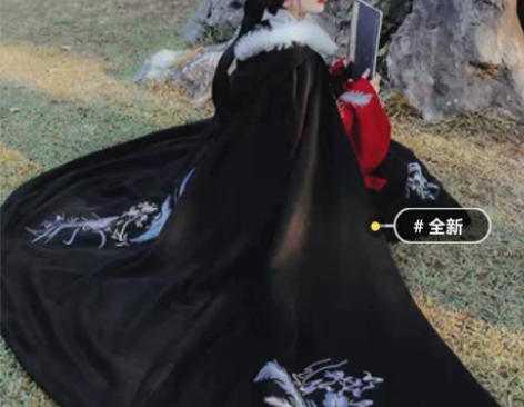 艺缕原创斗篷汉服 仅试穿  全新 因店家下...