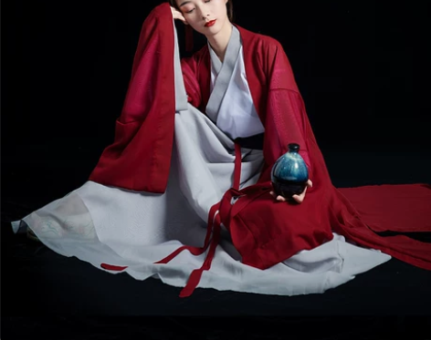 ?侠客汉服女红颜古装秋装魏晋风飘逸仙气古风...