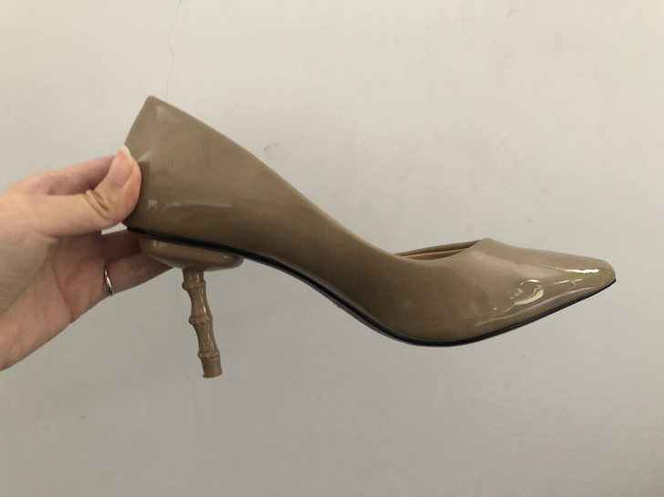 素色36码高跟鞋  伴娘鞋 包邮
