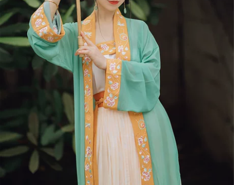 仙楚姬原创汉服女正品【初欢】宋制对襟飞机袖...