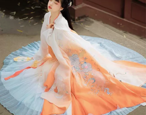 仙楚姬原创汉服大鱼海棠 S码全套包括披帛 ...