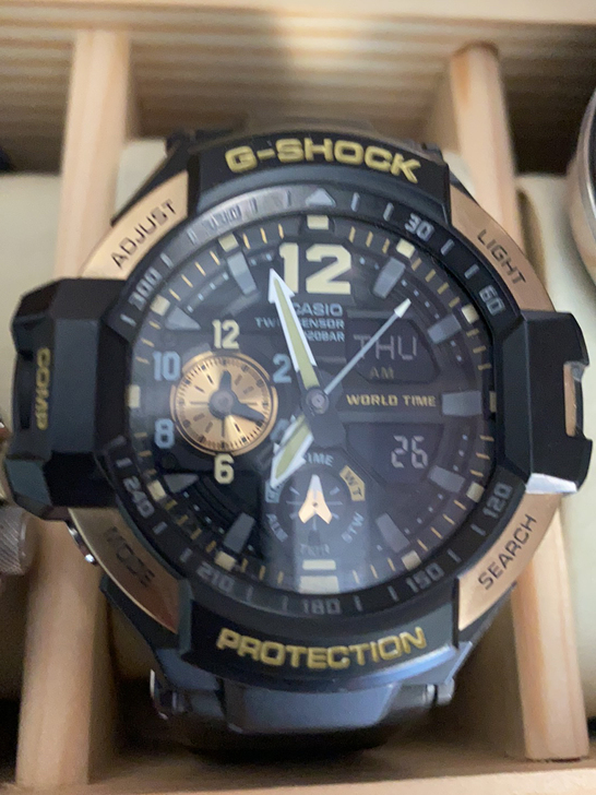 卡西欧G-SHOCK要的速度，盒子不在了